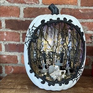 Halloween Light-Up Pumpkin Decoration